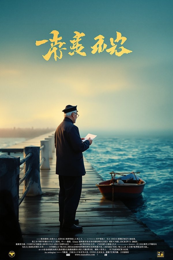 山海邮差 电影海报，海岛邮差送了一辈子信，最后一封信把他送到失散四十年的妹妹面前。